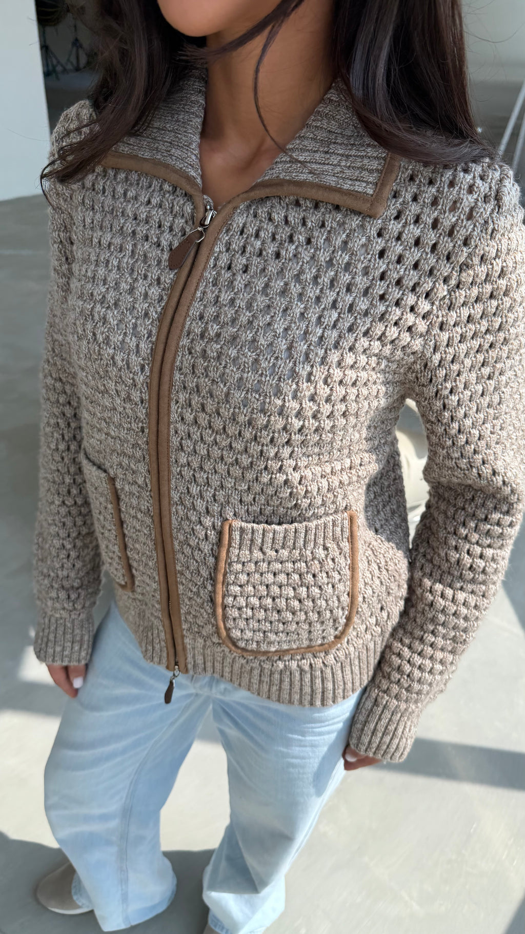 Knit jacket