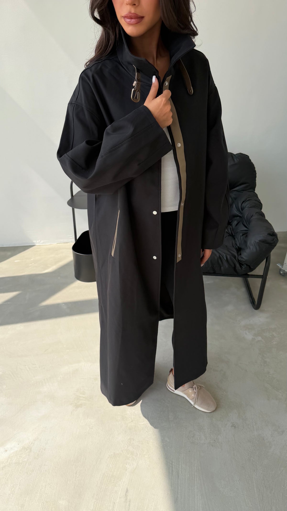 Trench Coat 1 (touch leather)