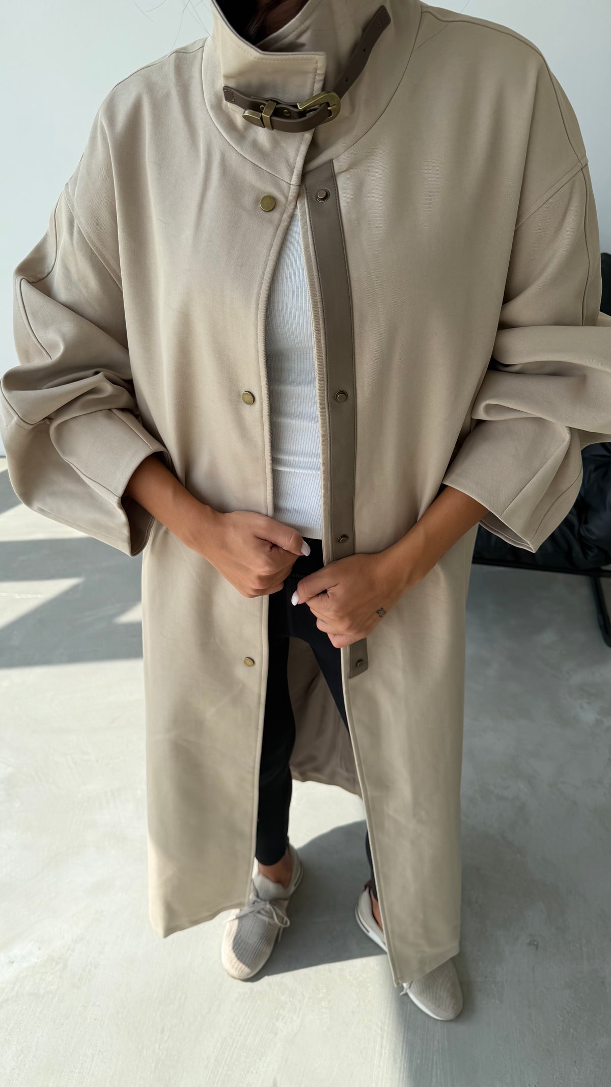 Trench Coat 1 (touch leather)