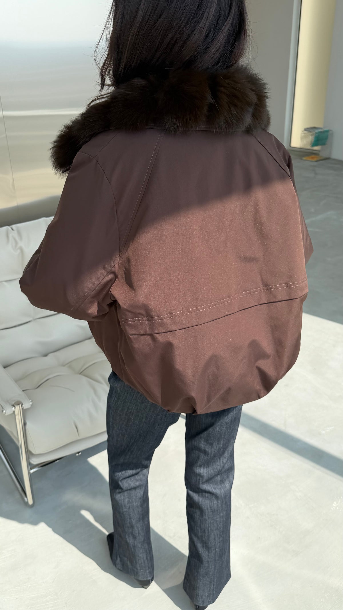 Bomber Fur jacket