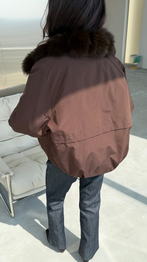 Bomber Fur jacket