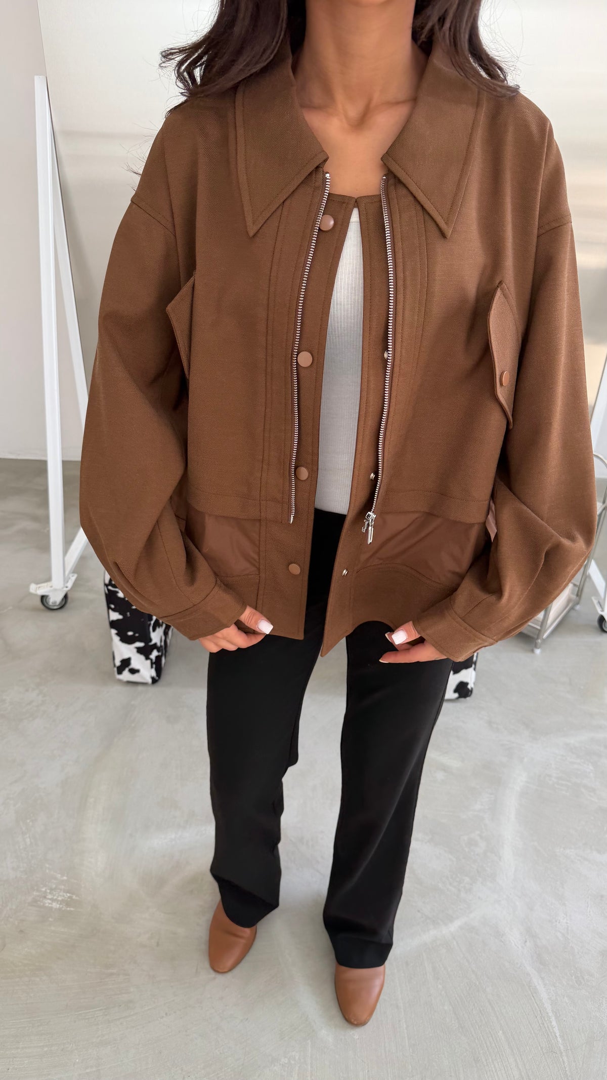 Flared jacket