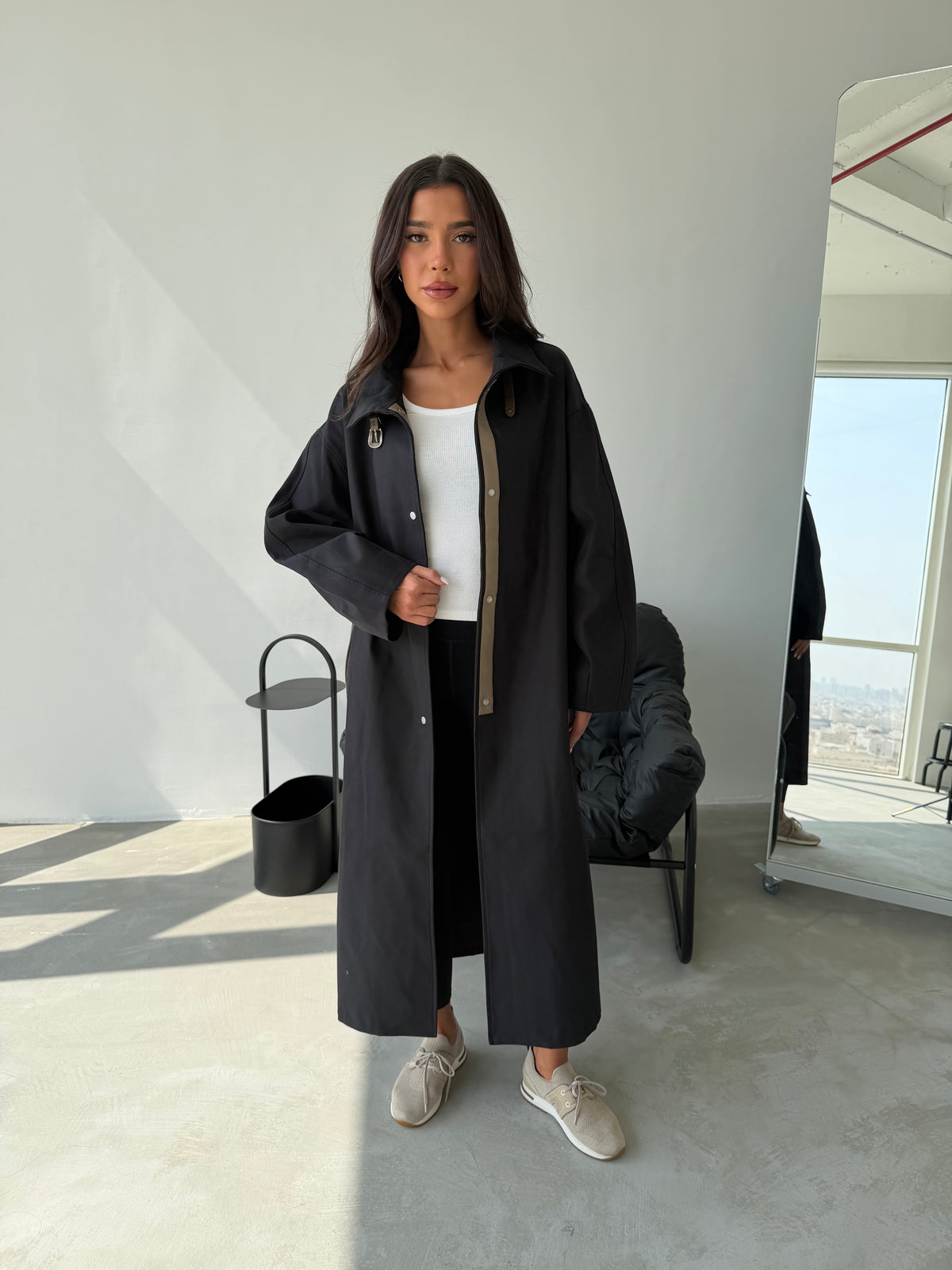 Trench Coat 1 (touch leather)