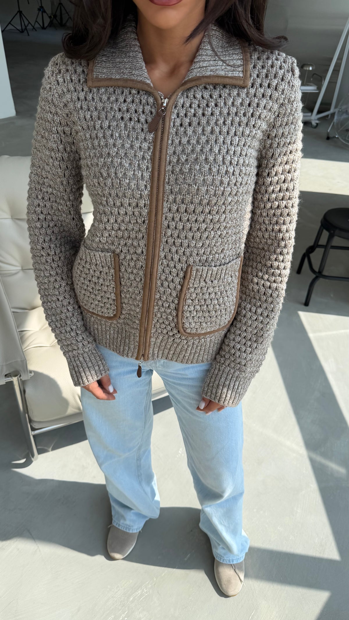Knit jacket